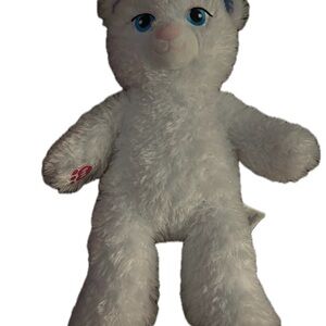 Build-A-Bear Frozen Elsa-Inspired White Teddy Bear Plush